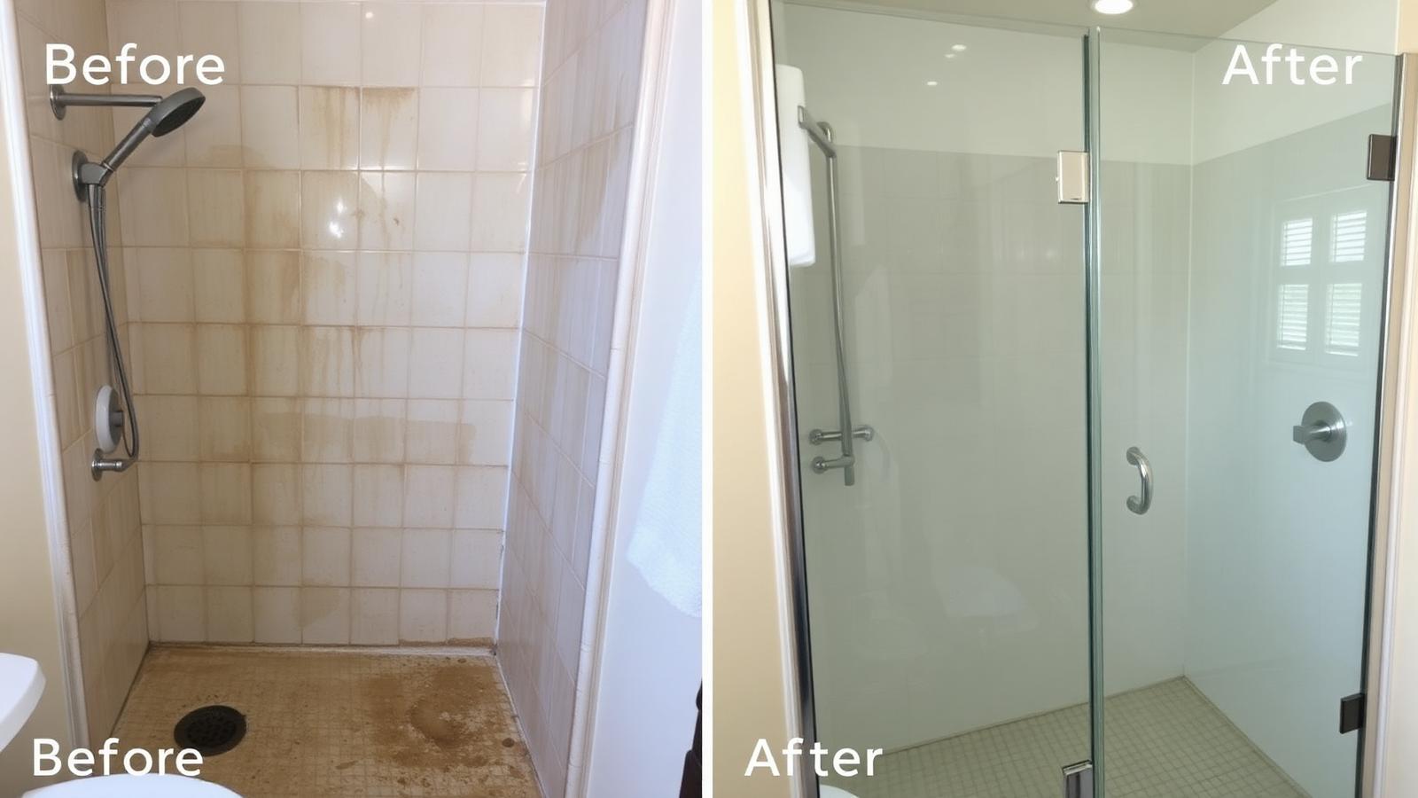 Before after bathroom